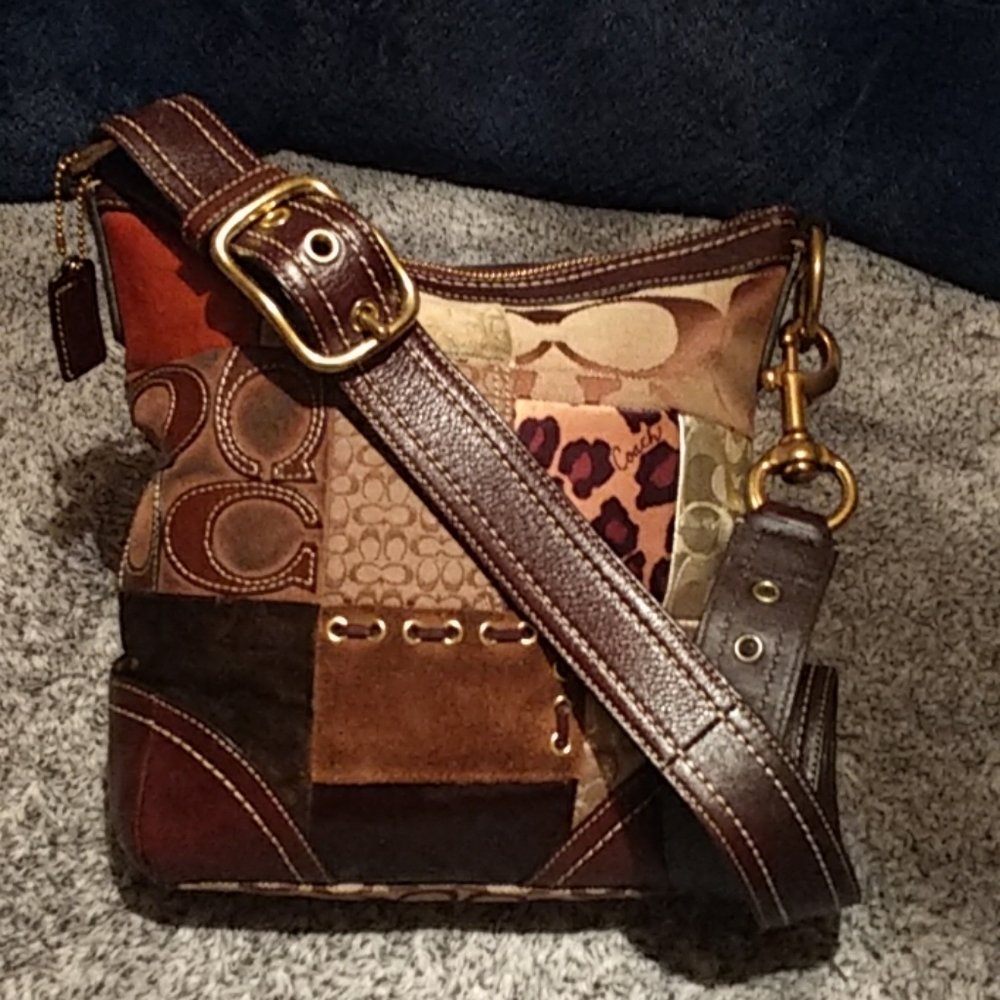 Authentic coach crossbody bag